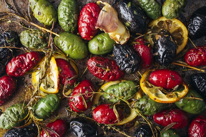 recette entree automne facile petit budget peu d ingredients recette plat olives rotis aux herbes fraiches et citron