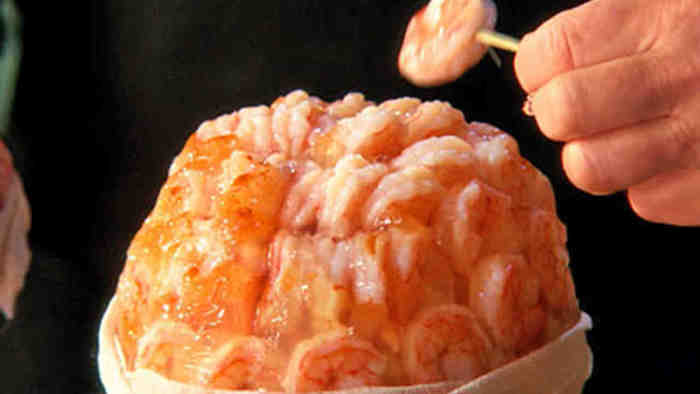 recette salle halloween cerveau de crevettes idee originale de repas de fete