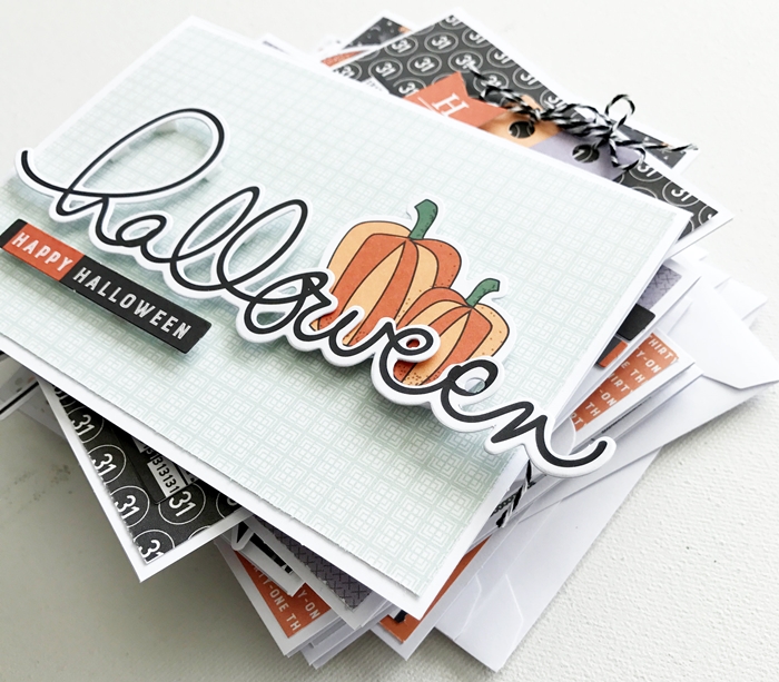 joyeux halloween carte maison dessin citrouille bricolage halloween facile papier cartonné art pliage papier scrapbooking