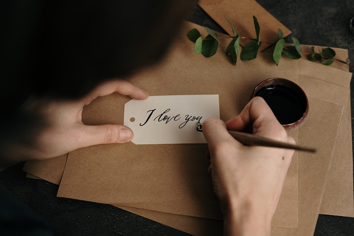 petit geste d amour ecrire une lettre en ligne avec dessin numerique