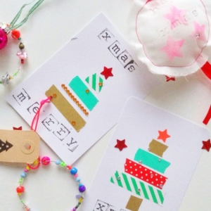 Fabriquer une carte de Noël en maternelle grâce à quelques idées simples comme bonjour