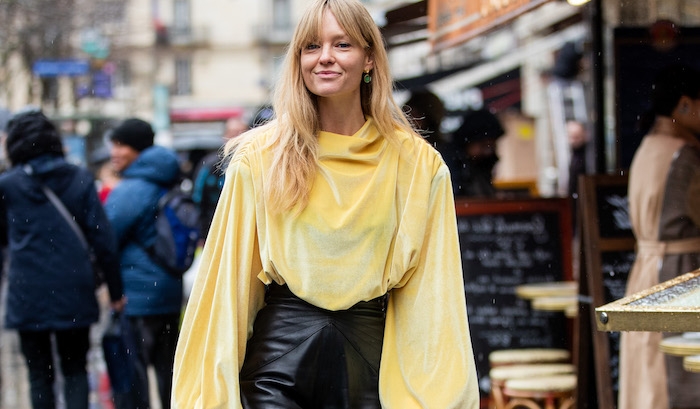 street style paris fashion week womenswear fall/winter 2020/2021 : day eight
