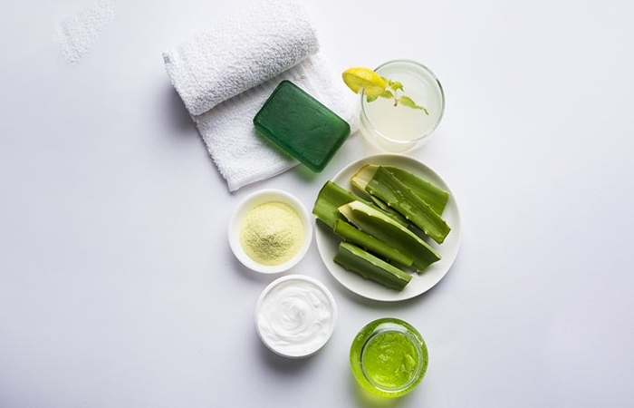 comment faire savon aloe vera ingrédients naturels produits soins corps fait maison plante aloe