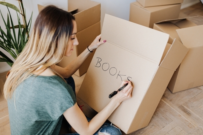 étapes à suivre pour réussite déménagement emballage affaires personnelles boîtes carton