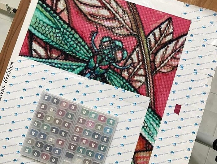 bricolage facile loisirs creatifs adultes broderie diamant comment faire soi meme