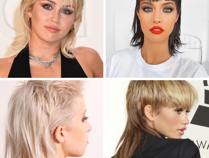 coupe de cheveux tendance capillaire 2021 femme cheveux mullet pixie coloration