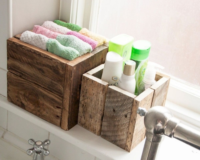 Rangement, organisation et nettoyage de la salle de bain 