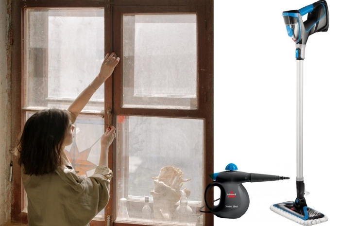 nettoyage fenêtre facile appareil nettoyeur vapeur quel type balai vapeur a main