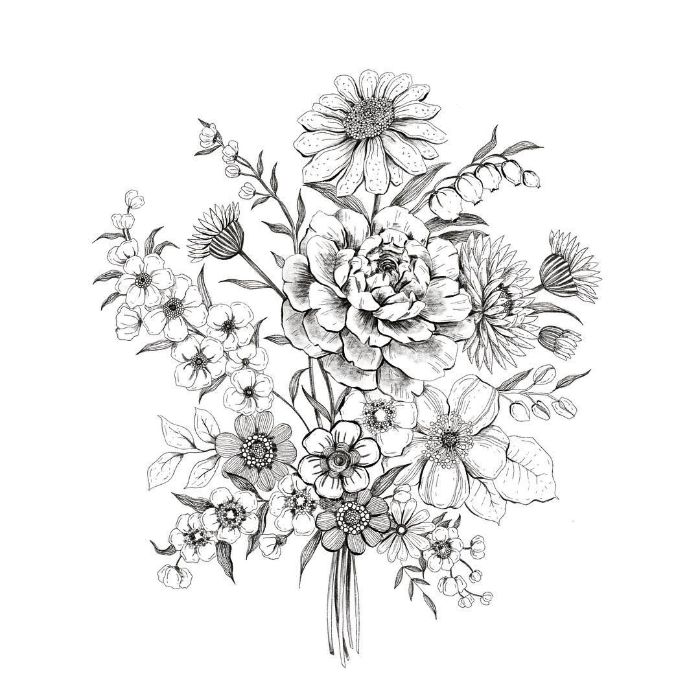 comment faire un dessin difficile idee de plusieurs plantes brassière image de printemps fleurie