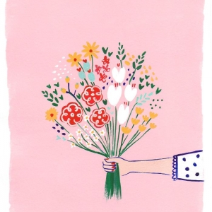 Dessin bouquet de fleurs pour débutant - idées d'art qui s'épanouissent