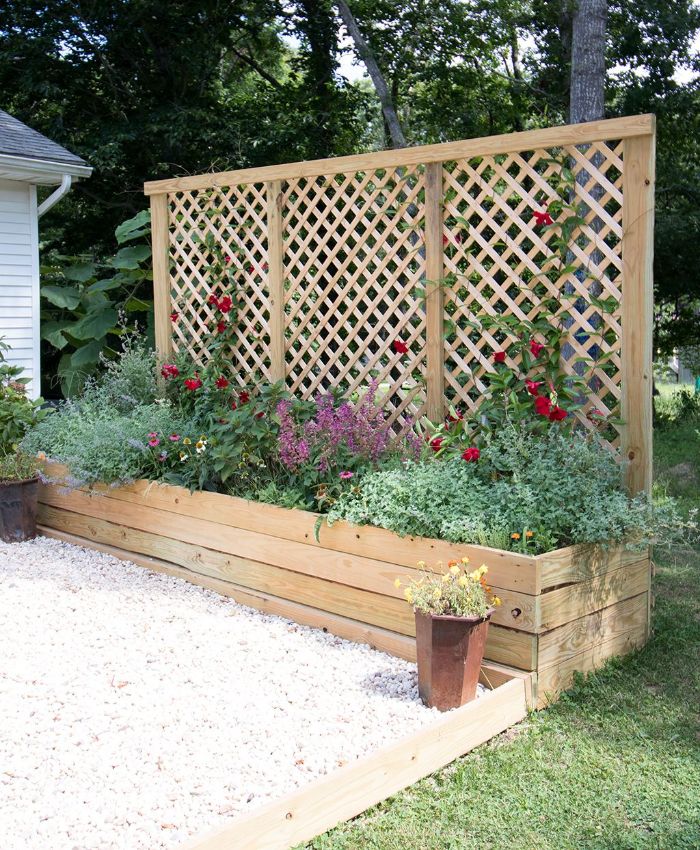 Jardinière Avec Brise-Vue En Bois Composite - 150 X 56 X 38 Cm - Gris - Protection Visuelle Et Contre Le Vent - Pour Balcon, Terrasse, Jardin