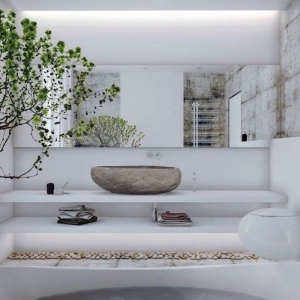 Salle de bain en pierre - créer un espace zen à la maison