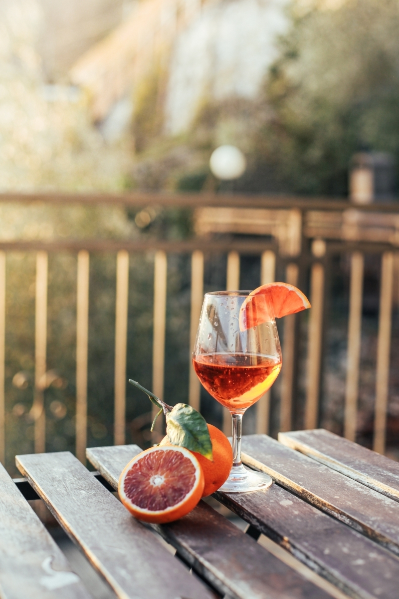 aperol recette facile préparation boisson été vin eau gazeuse orange