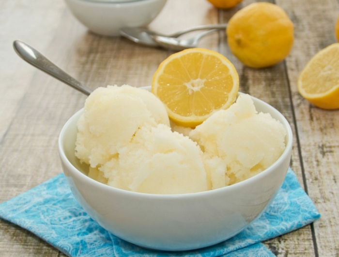 comment faire de la glace sorbet maison avec jus de citrons