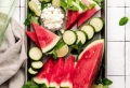 Salade de pastèque et feta pour un été délicieux et frais !