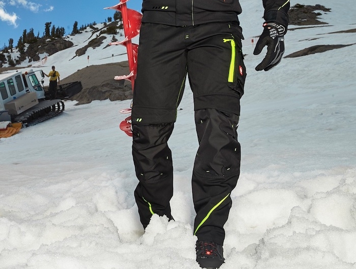 pantalon pour travailler d hiver multipoche protection du froid dans la montagne