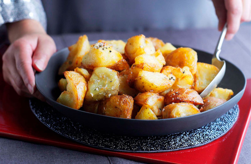 golden roast potatoes