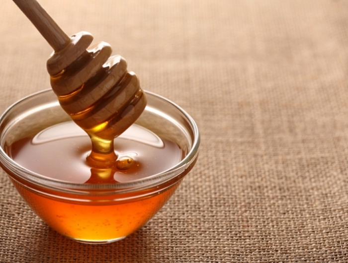 recette de sorbet miel dans une boule