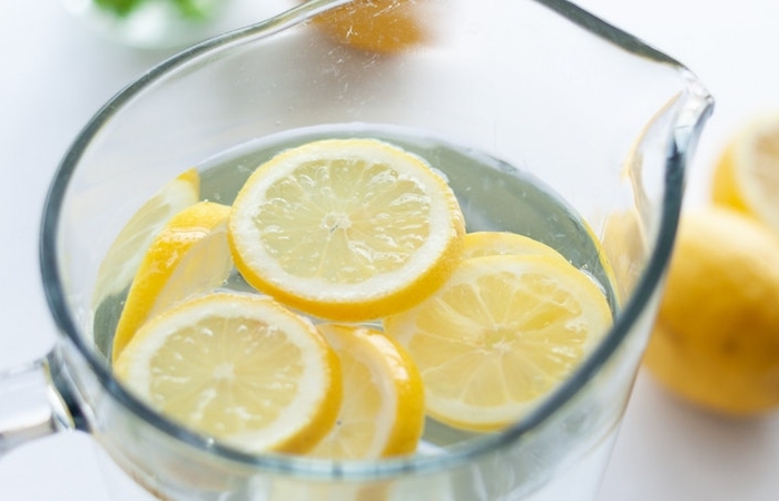 rétention d eau dégonfler rapidement de l eau et du citron
