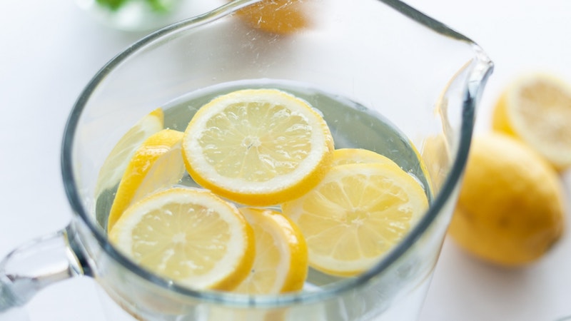 rétention d eau dégonfler rapidement de l eau et du citron