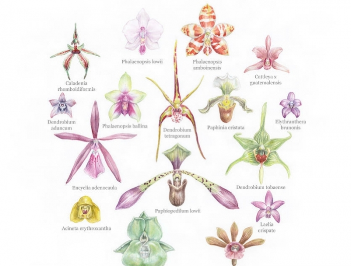 selection of orchid species megan kunst