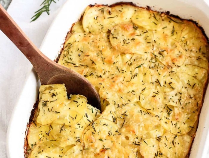 easy homemade scalloped potatoes new homemade scalloped potatoes with goat cheese and garlic