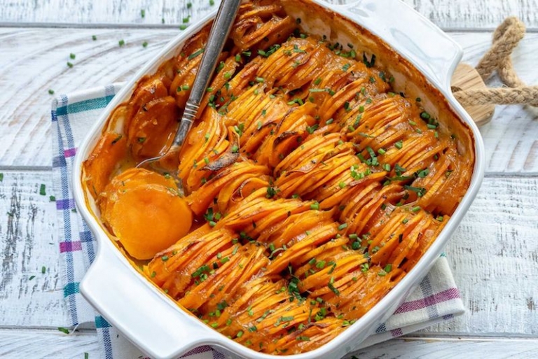 Idées de recettes de patate douce au four rapides et super healthy à