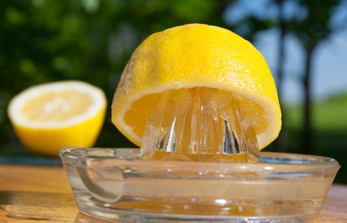 detox citron presser un demi citron