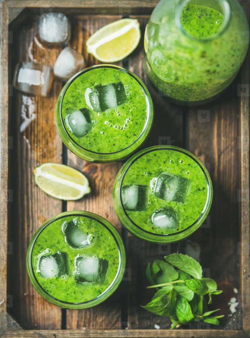 peut on congeler de la salade smoothie vert