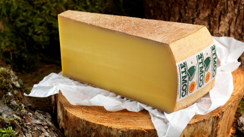 planche de fromage le fromage le comté sur une planche