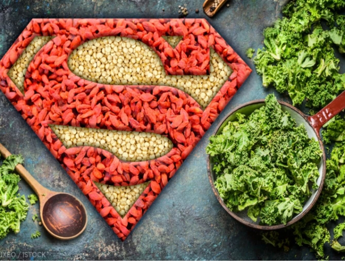 super aliment riche en vitamine c super aliment et le logo de superman