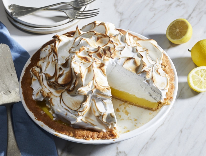 food and wine cooks lemon meringue pie