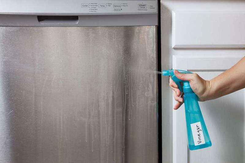vinigre blanc pour désinfecter le frigo produit nettoyage frigo menager