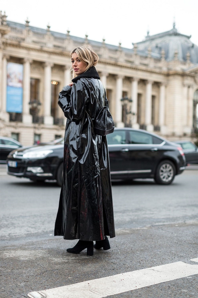 comment s habiller quand il pleut look total noir bottes velours