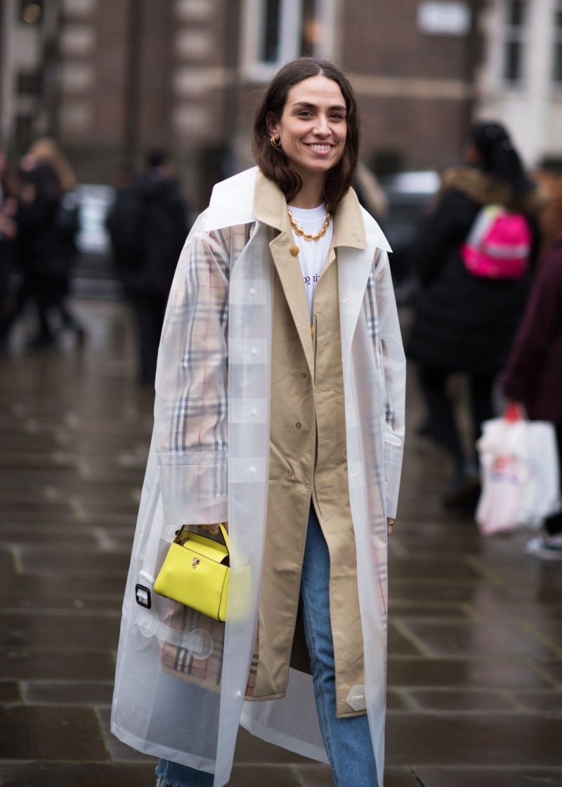 trench coat beige manteau de pluie femme jeans clairs femme