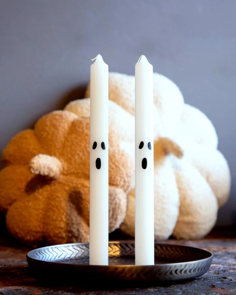 bougies pour halloween