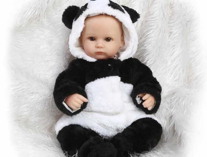 nourrisson vêtement panda poupée bébé réaliste
