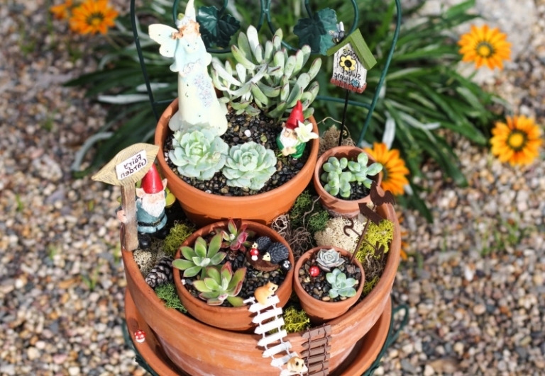 Créer un mini jardin de plantes grasses : les secrets pour faire son