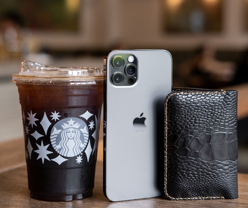 café glacé iphone sans coque choix étui avec compartiments