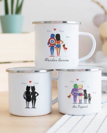 idée de mug personnalisé de dessins original idée cadeau noel pour homme