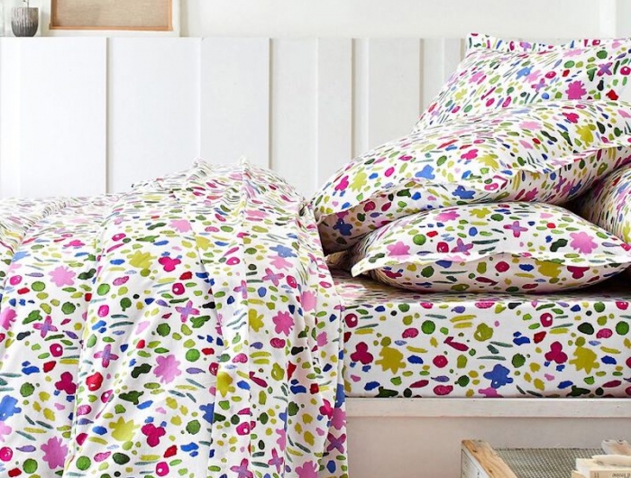 linge de lit aquarelle en coton comment choisir un linge de lit de qualité
