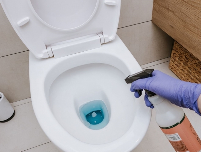 nettoyer toilettes cristaux de soude wc solution eau produits maison