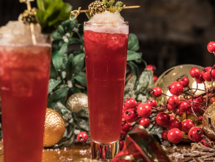 christmas cocktails, red door liverpool