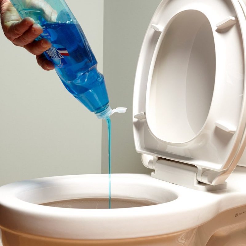 comment déboucher un toilette avec acide hydrochlorique idée nettoyage wc facile