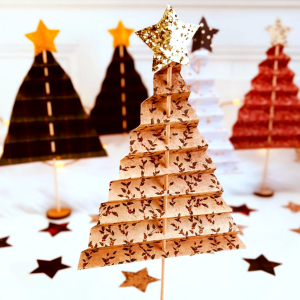 comment faire des sapins en papier decoration maison pour noel