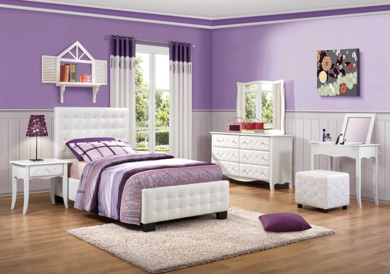 couleur tendance 2022 peinture chambre décorer sa chambre en teintes du violet