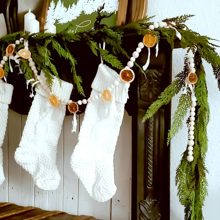 fabricaton de deco de noel maison