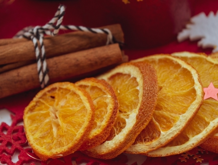 tranches oranges cannelle décoration de noel à faire soi même