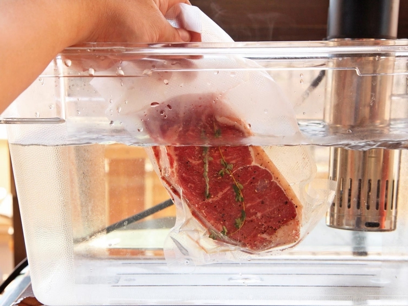 comment décongeler de la viande rapidement dans eau