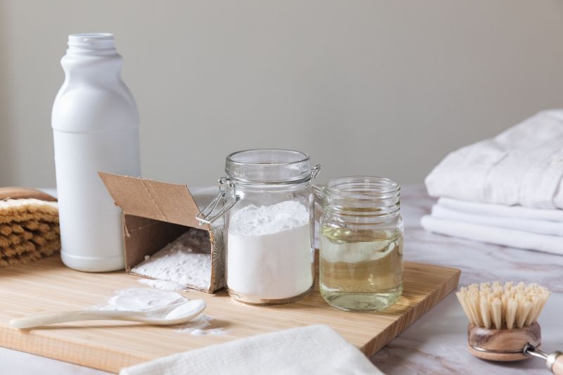 nettoyer une gourde à l aide de bicarbonate de soude et eau de javel